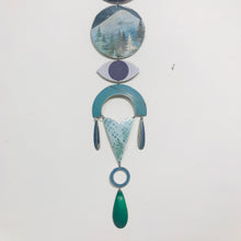 Load image into Gallery viewer, Winter Pine Forest Talisman Wall Hanging