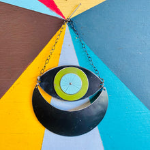 Load image into Gallery viewer, Midnight Crescent Eye Talisman Wall Hanging