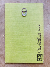 Load image into Gallery viewer, The King   •  Collage on Upcycled Book Cover