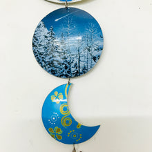 Load image into Gallery viewer, Nuthatch Shooting Star Protective Eye Talisman Wall Hanging