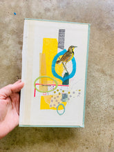 Load image into Gallery viewer, Open Your Eyes   •  Collage on Upcycled Book Cover