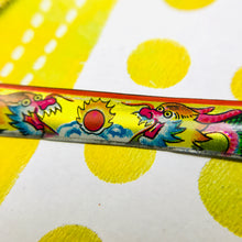 Load image into Gallery viewer, Double Dragons Tin Bar Necklace