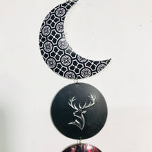 Load image into Gallery viewer, Silver Stag Midnights Protective Eye Talisman Wall Hanging