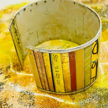 Load image into Gallery viewer, The Empress Upcycled Tin Cuff