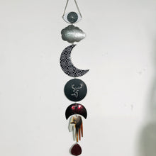 Load image into Gallery viewer, Silver Stag Midnights Protective Eye Talisman Wall Hanging