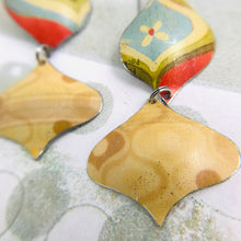 Load image into Gallery viewer, Mod Rex Ray Zero Waste Tin Earrings