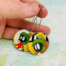 Load image into Gallery viewer, Marvin the Martian Medium Basin Earrings