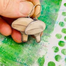 Load image into Gallery viewer, Classic Mushrooms Upcycled Tin Earrings