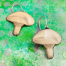 Load image into Gallery viewer, Classic Mushrooms Upcycled Tin Earrings