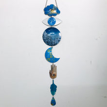 Load image into Gallery viewer, Nuthatch Shooting Star Protective Eye Talisman Wall Hanging