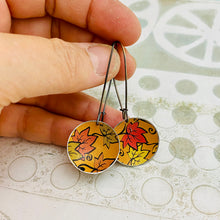 Load image into Gallery viewer, Autumn Leaves Medium Basin Earrings