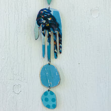 Load image into Gallery viewer, Mother Tree Blues Protective Eye Talisman Wall Hanging