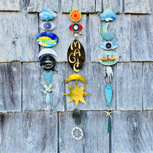 Load image into Gallery viewer, Ocean Blues Protective Eye Talisman Wall Hanging