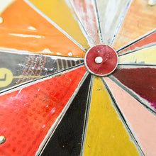 Load image into Gallery viewer, Desert Sunset Zero Waste Tin Color Wheel Necklace