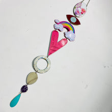 Load image into Gallery viewer, Flowers &amp; Rainbow Talisman Wall Hanging