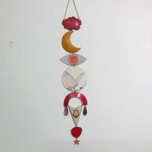 Load image into Gallery viewer, Watercolor Butterfly Talisman Wall Hanging