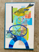 Load image into Gallery viewer, Inner Attraction  •  Collage on Upcycled Book Cover