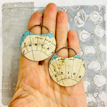 Load image into Gallery viewer, Queen Maud Land Circles Tin Earrings