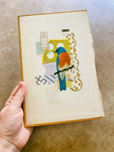 Load image into Gallery viewer, Once   •  Collage on Upcycled Book Cover