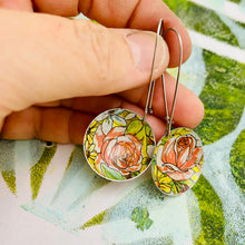 Load image into Gallery viewer, Big Roses Medium Basin Earrings