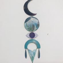 Load image into Gallery viewer, Winter Pine Forest Talisman Wall Hanging