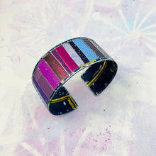 Load image into Gallery viewer, Fenced Plums Upcycled Tesserae Tin Cuff