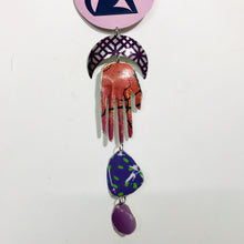 Load image into Gallery viewer, Purples &amp; Pup Protective Eye Talisman Wall Hanging