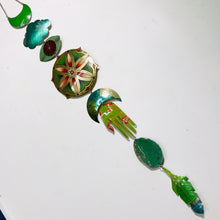 Load image into Gallery viewer, Red Flower Mandala Protective Eye Talisman Wall Hanging