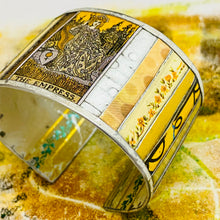 Load image into Gallery viewer, The Empress Upcycled Tin Cuff