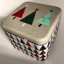 Load image into Gallery viewer, Triangle Cutouts Big Recycled Tin Earrings
